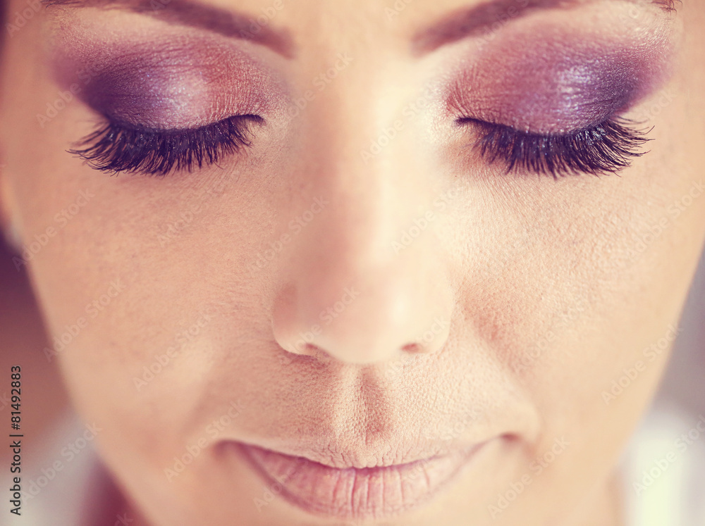 Beautiful make up on bride Beautiful make up on bride