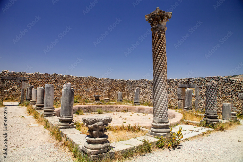 Fototapeta premium Volubilis is a Roman city in Morocco