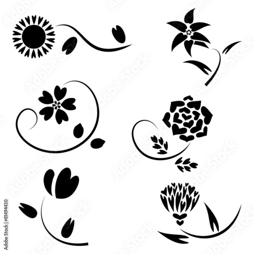 ハート　花　飾り　セット