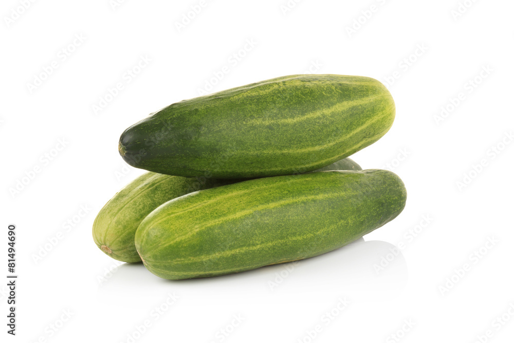 Cucumber isolated on white background Cucumber isolated on white background