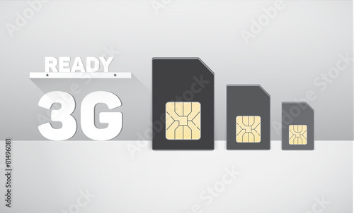 Sim cards.