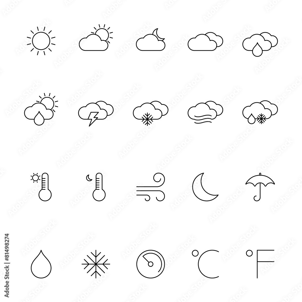 Weather Icons Weather Icons