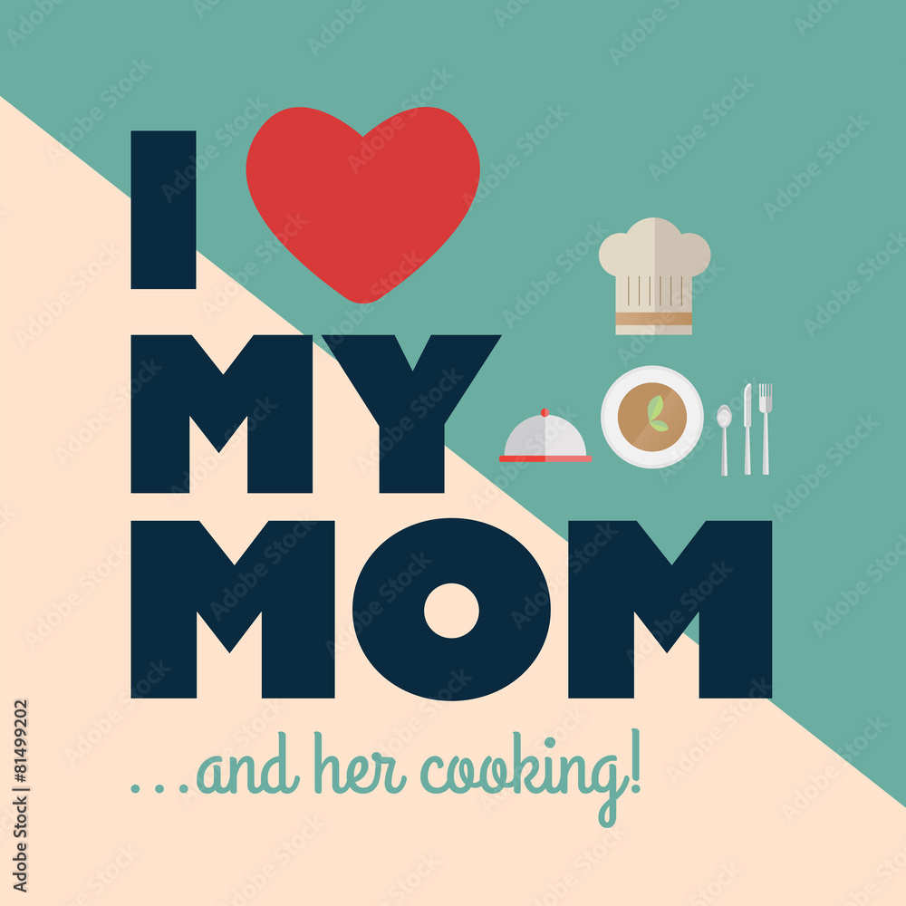 Obraz premium Happy mothers day vector