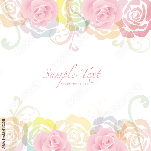 rose background