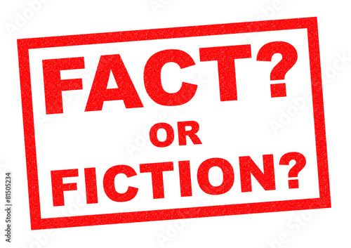 Canvas-taulu FACT OR FICTION?