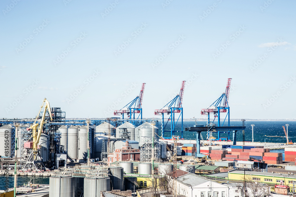 Industrial port
