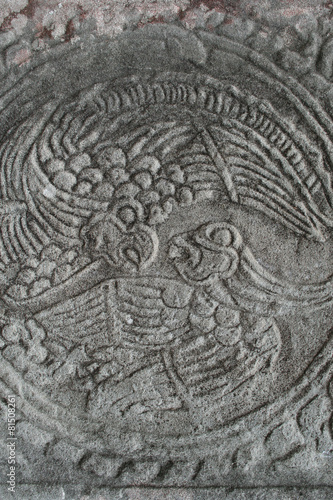 Relief, Angkor, Kambodscha