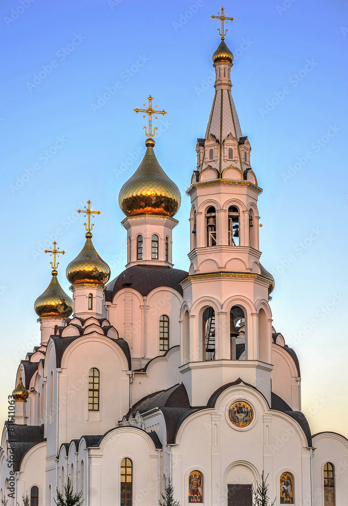 Pyatiprestolny Trinity Church in Iver convent in Rostov