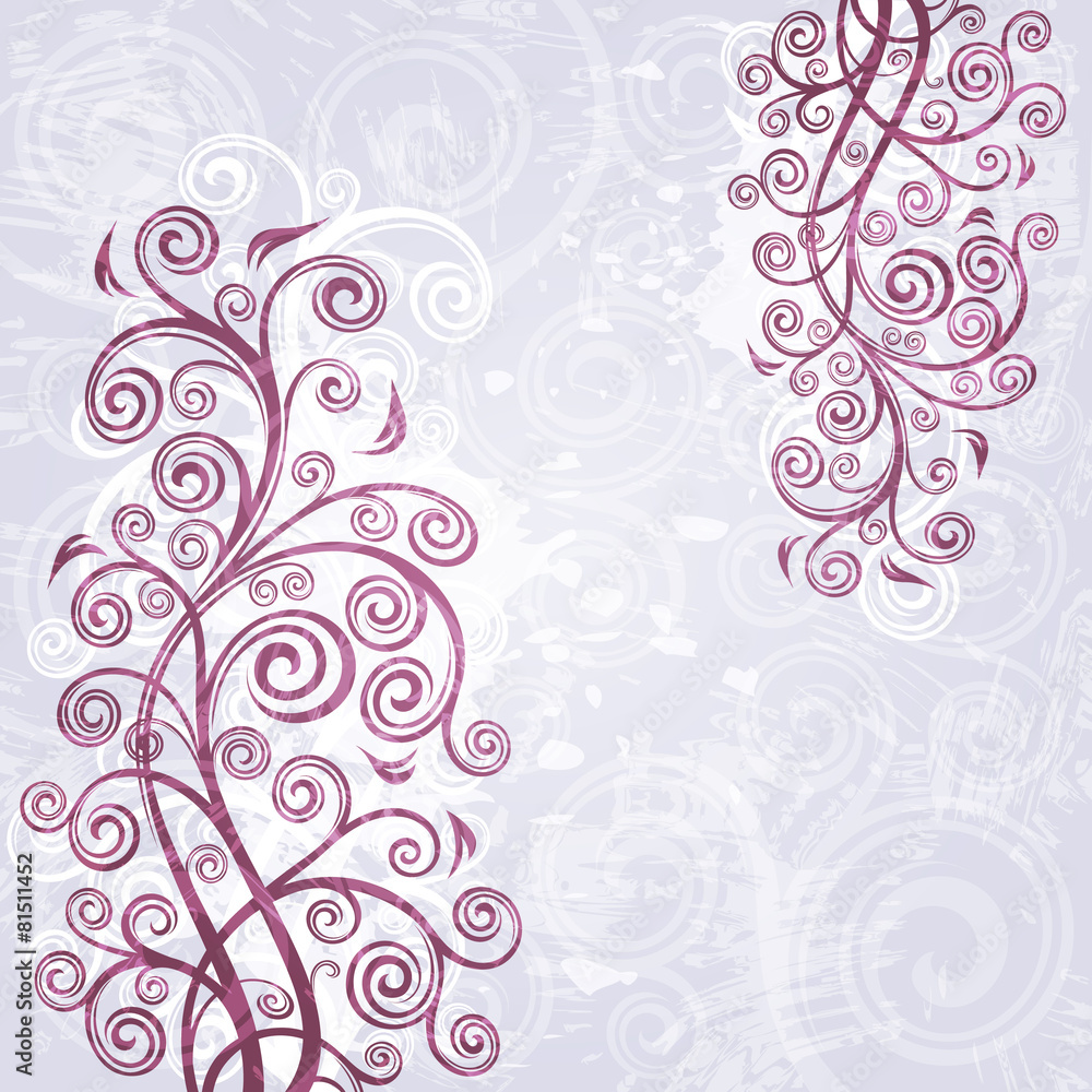Abstract floral grunge background illustration. Abstract floral grunge background illustration.
