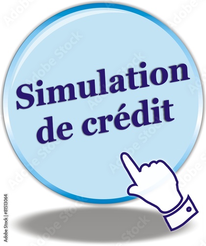 bouton simulation de crédit