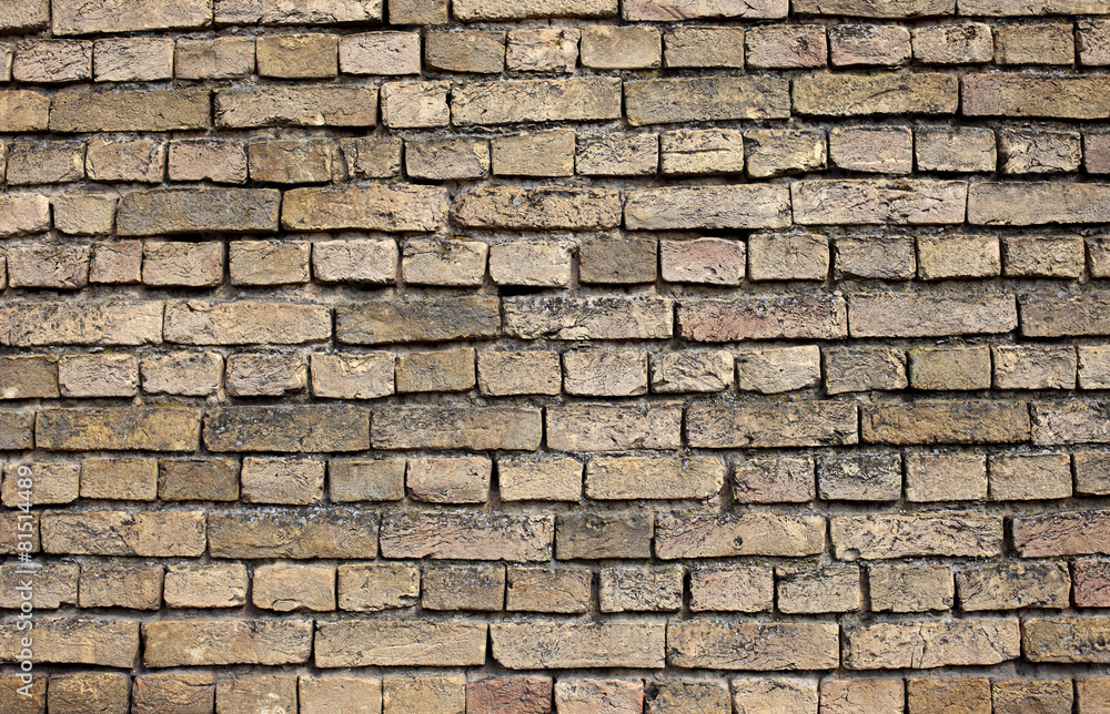 Old brick wall in a background image Old brick wall in a background image