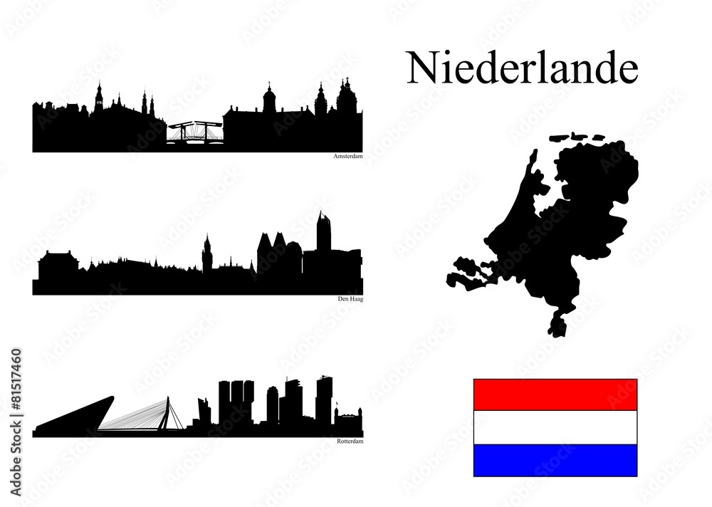 Städte in den Niederlanden