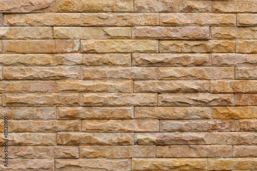 brick wall background used decorate home