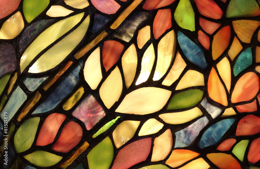 Glowing Glass Art Pattern Glowing Glass Art Pattern