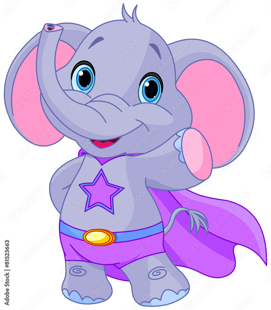 Obraz premium Super Elephant