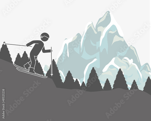 Extreme sports design.