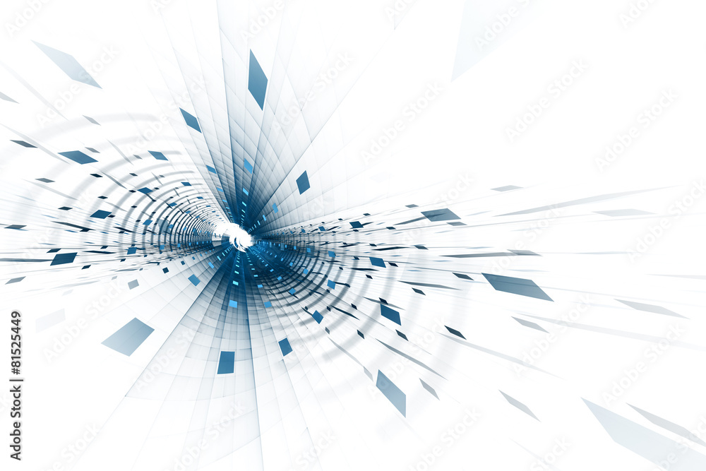 Obraz premium Blue abstract background