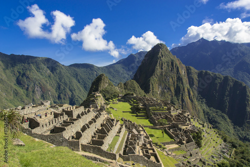 インカ帝国の古都マチュピュツ遺跡