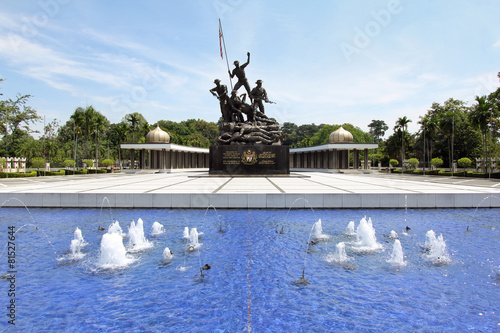 Photography The Tugu Negara National Monument in Kuala Lumpur