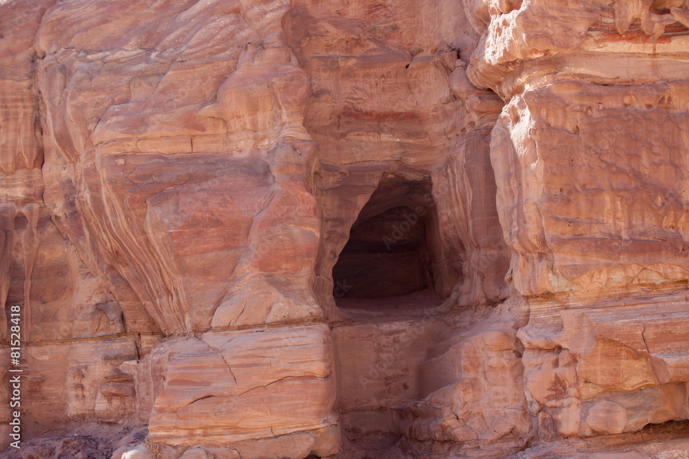 Nature abstract with stone