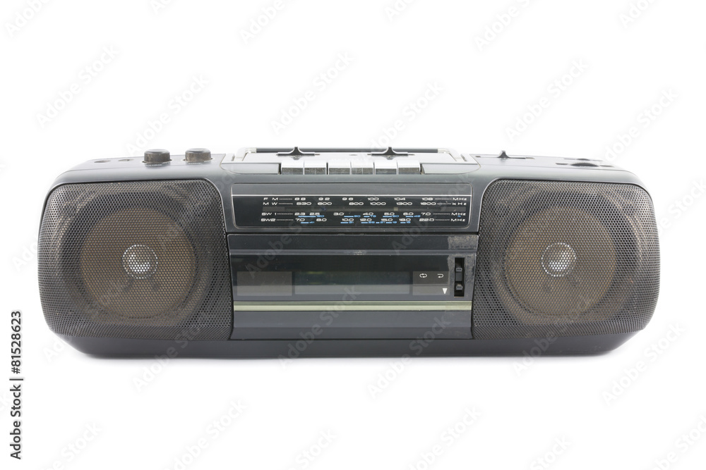 Fototapeta premium old and vintage radio