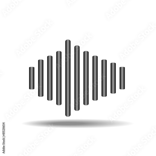 sound waves oscillating