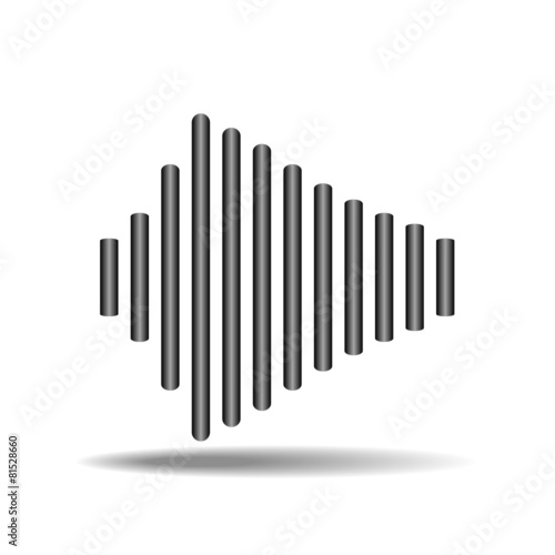 sound waves oscillating