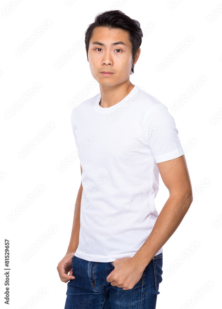 Smiling young casual man Smiling young casual man