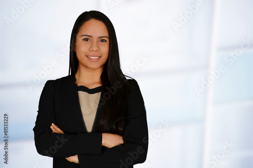 Young successful woman