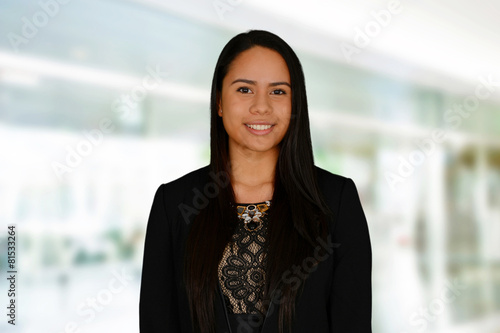 Young successful woman