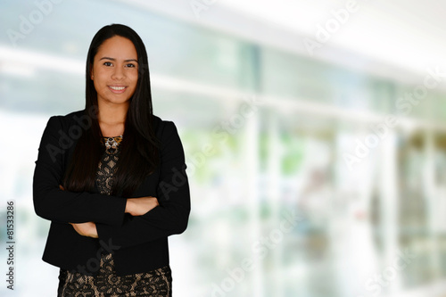 Young successful woman