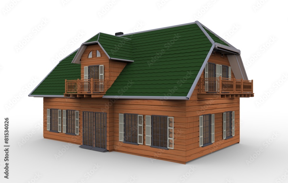 Three-Dimensional House Three-Dimensional House