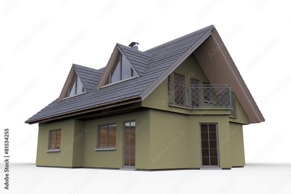 Three-Dimensional House