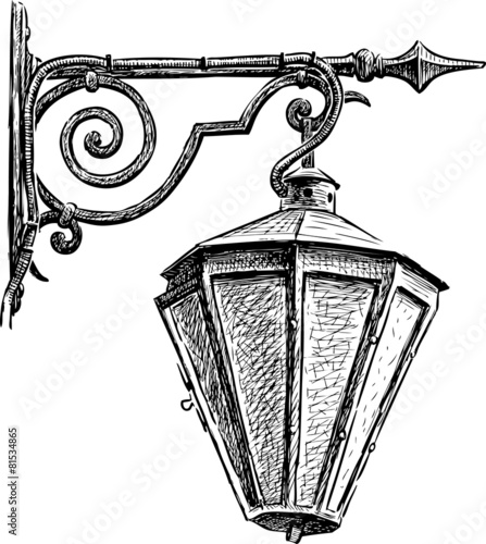 vintage streetlamp