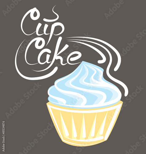 Vector Cupcake #81534876