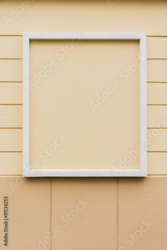 Fototapeta Naklejka Na Ścianę i Meble -  Hintergrund Fenstereinfassung ohne Fenster