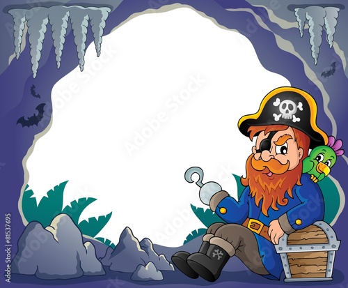 Sitting pirate theme image 4