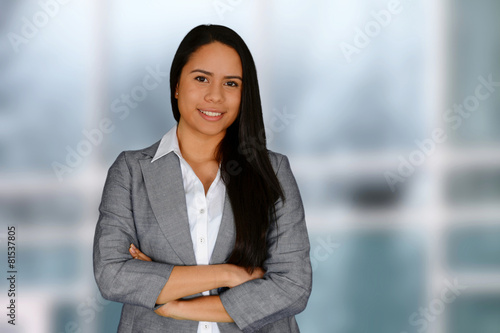 Young successful woman