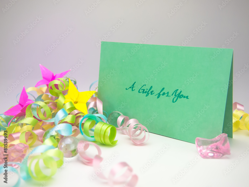 Massage Card; A Gift for You Massage Card; A Gift for You