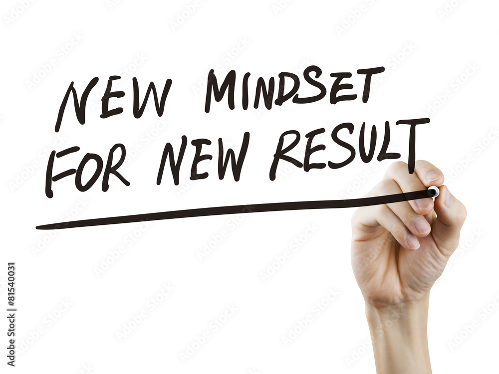 new mindset for new results words written by hand new mindset for new results words written by hand