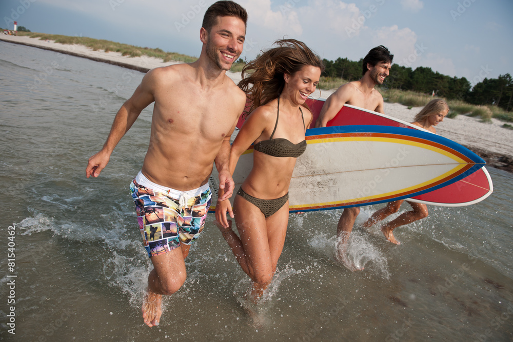 Obraz premium Surfen gehen 