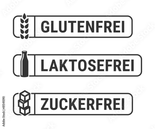 Icon Glutenfrei Laktosefrei Zuckerfrei