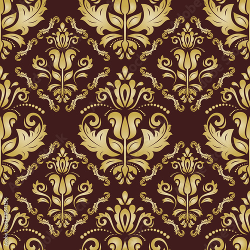 Golden Pattern in the style of Baroque. Abstract  Background