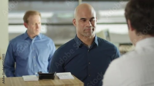 Upbeat Bank Customers