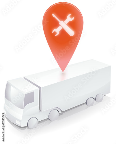 Camion en panne : réparation nécessaire