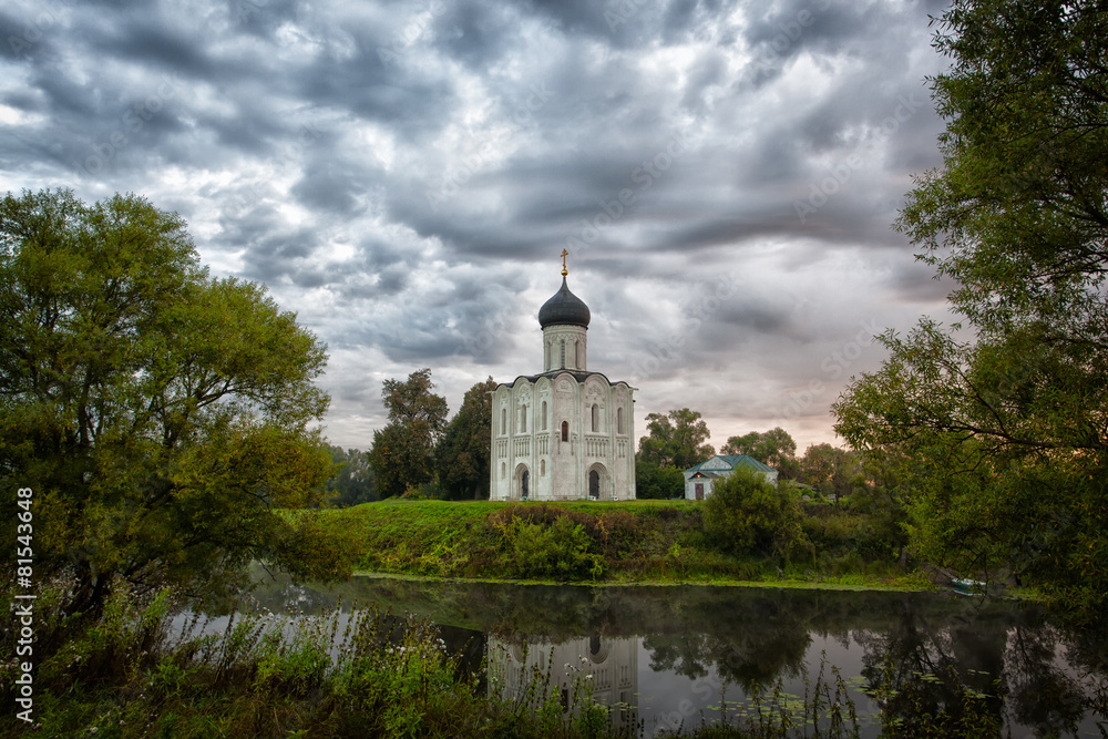 Church of Intercession of  Holy Virgin on Nerl River, Russia