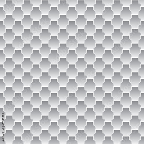 Abstract grey and white pattern for tiles