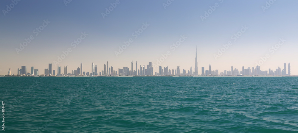 Obraz premium Skyline of Dubai (United Arab Emirates)