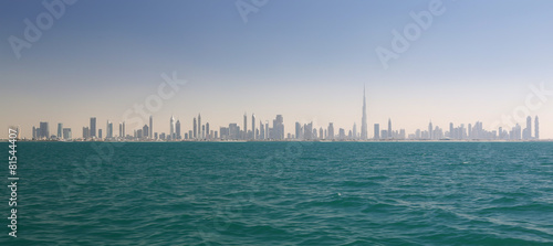 Skyline of Dubai (United Arab Emirates)