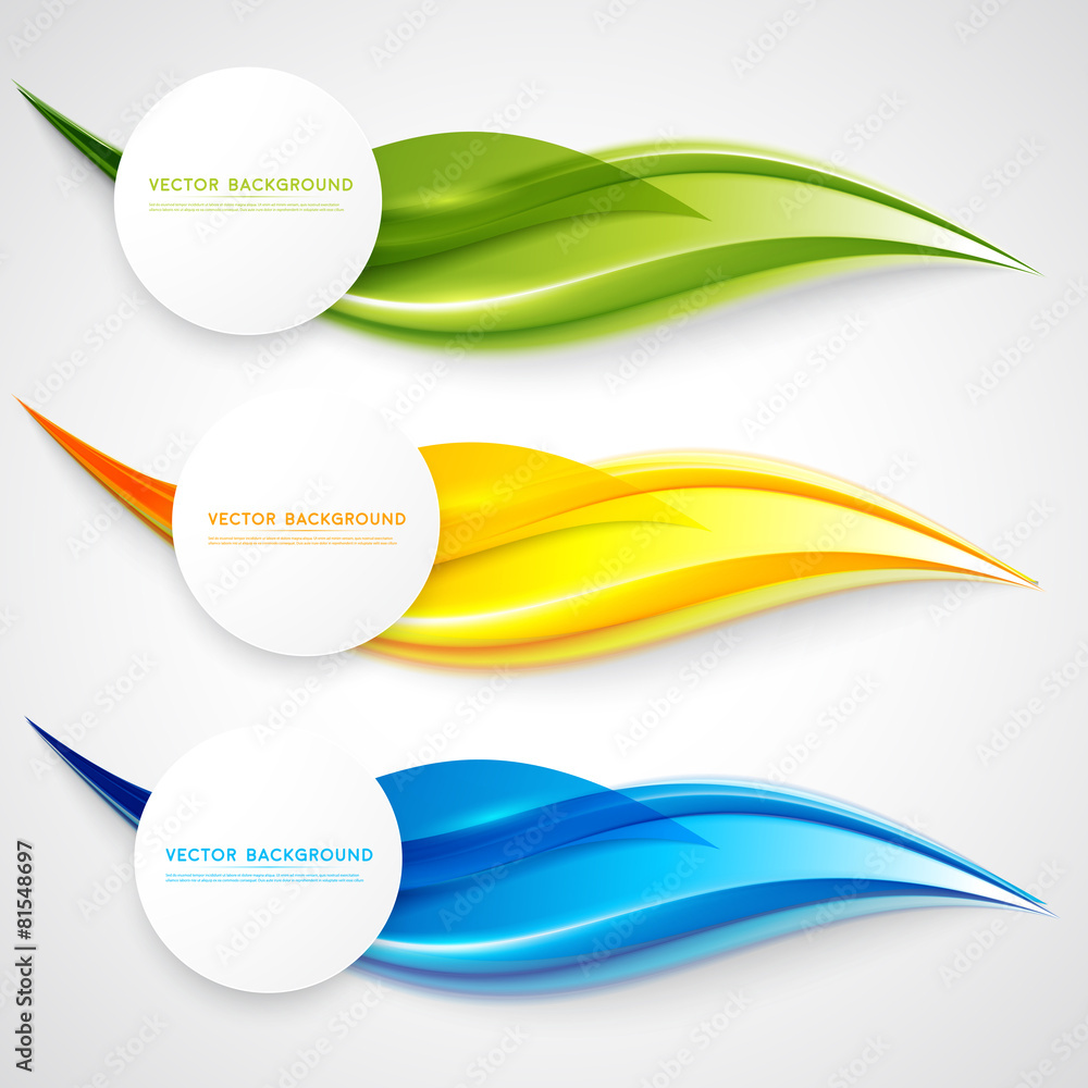 Obraz premium Vector abstract background design.
